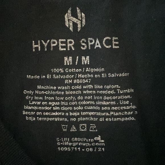Hyper Space NASA Moon Explorer Short Sleeve T-Shirt - Picture 5 of 5